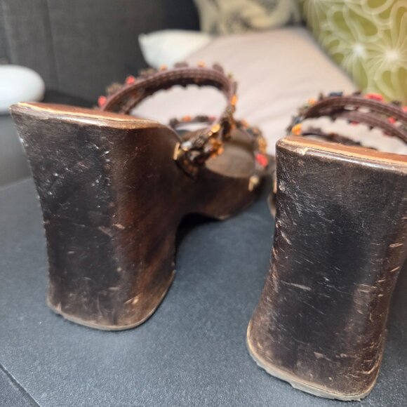 Guess retro wedge heels - Picture 6 of 7